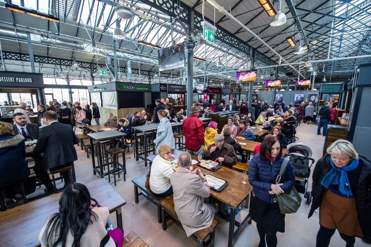 Dining at the Wool Market